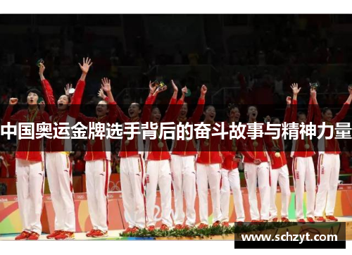 中国奥运金牌选手背后的奋斗故事与精神力量